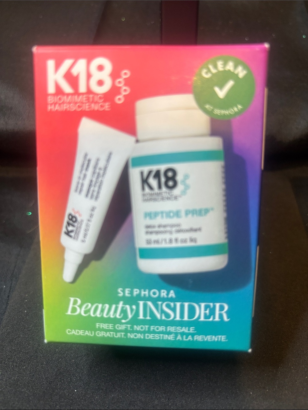 Hair-Science Set — White/Teal